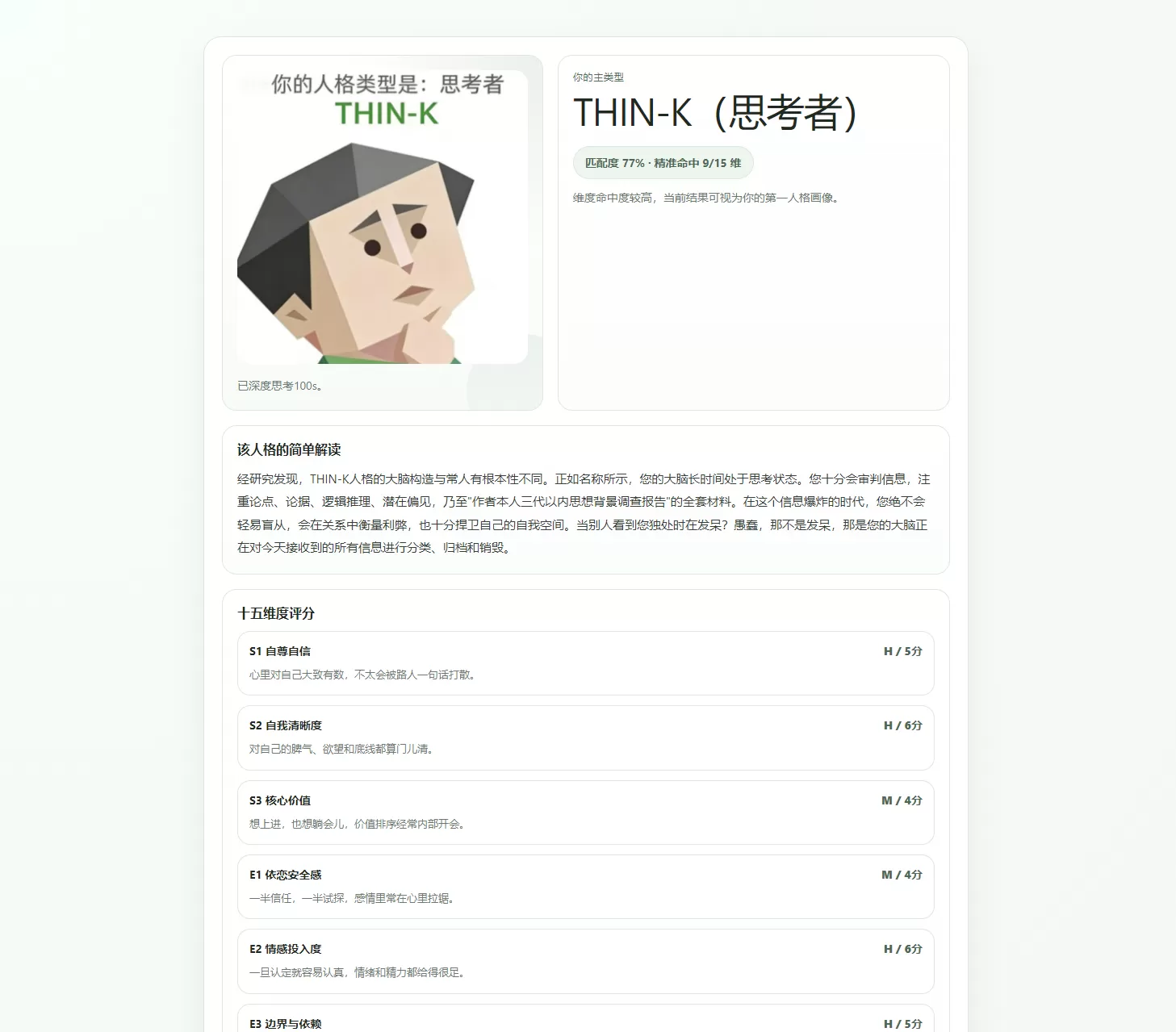 最新SBTI人格测试源码