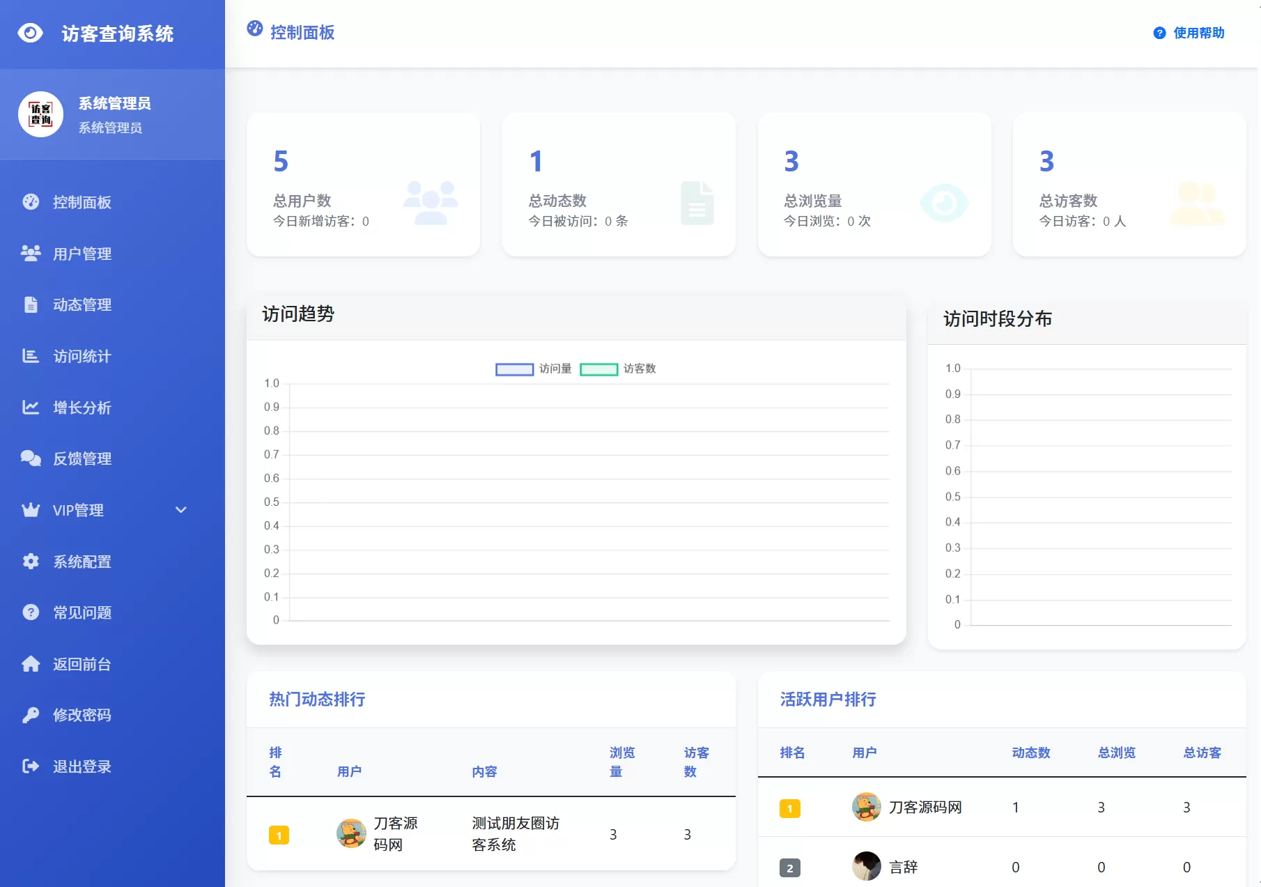 最新UI微信朋友圈访客记录系统修复版源码 最新UI微信朋友圈访客记录系统修复版源码