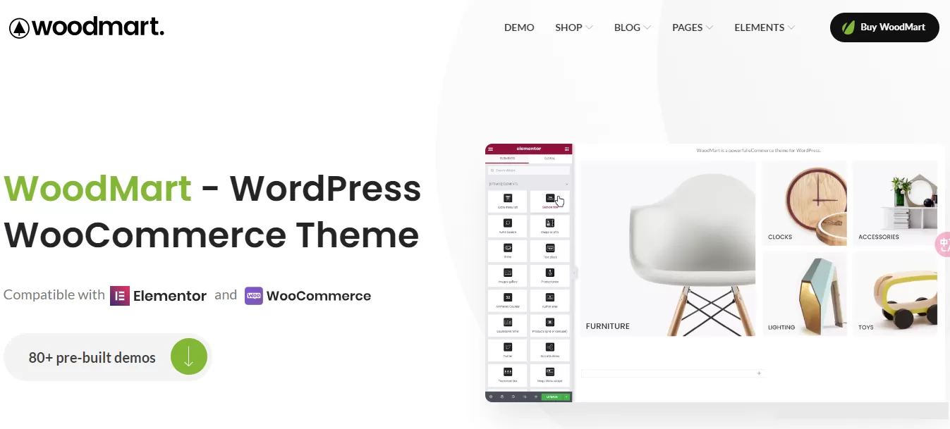 WordPress主题–WooCommerce商店主题 WoodMart v8.3.9 破解版-大圣源码网